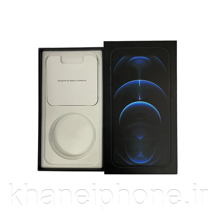 جعبه و کارتن گوشی iphone 12 pro رنگ آبی