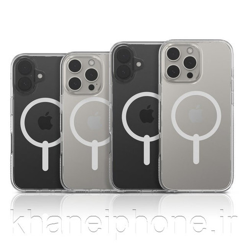 قاب ژله ای شفاف بیرنگ برای آیفون 16 پرو مدل gear4