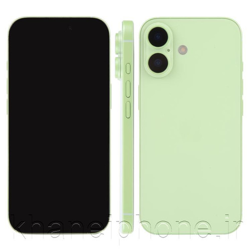 ماکت آیفون 17 در رنگهای مشکی، سفید و آبی آسمانی با طراحی باریک و مدرن